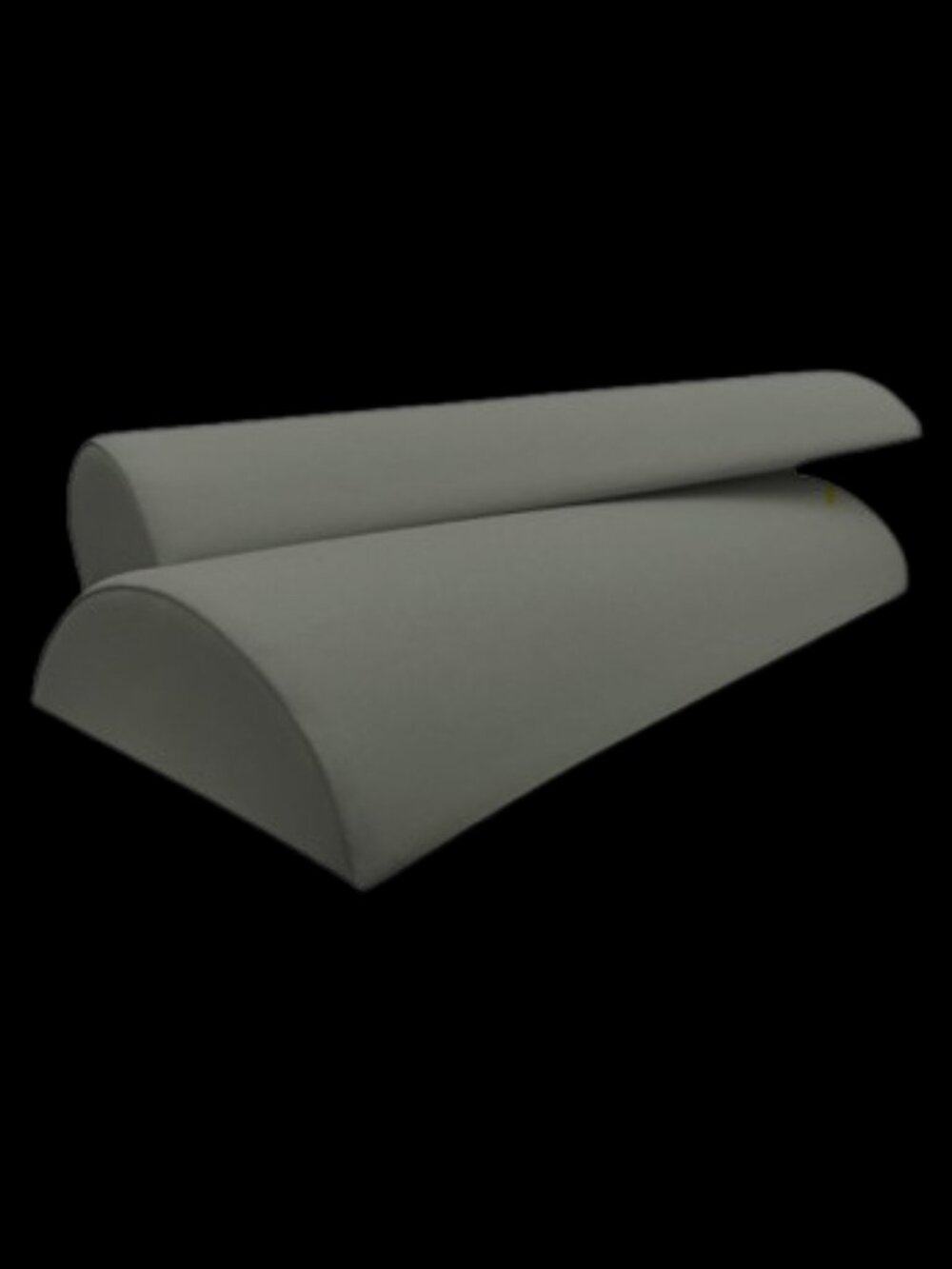 Set of 2 Grey Outdoor Lounge Pillows
